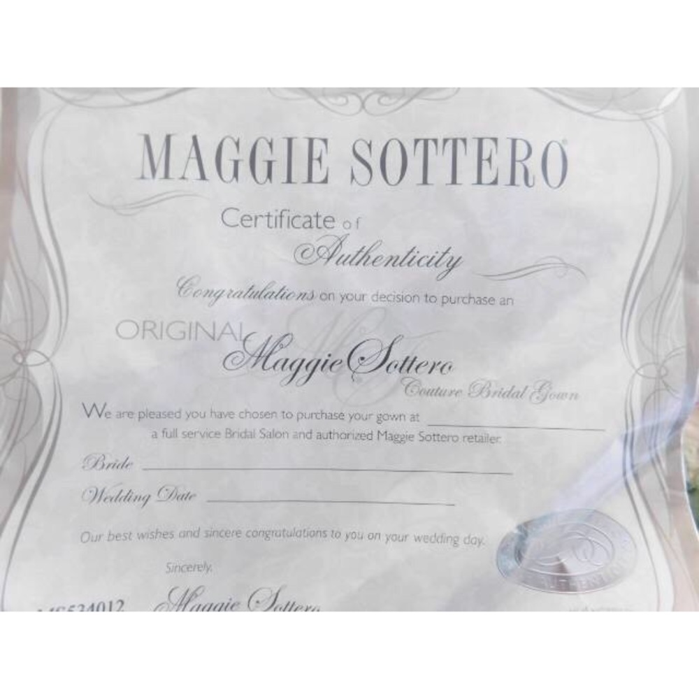 Maggie Sottero Custom Wedding Dress - Picture 8 of 8